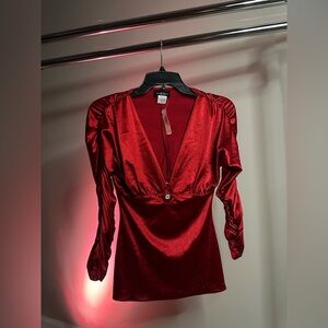 Sabora | Red top | Blouse | S